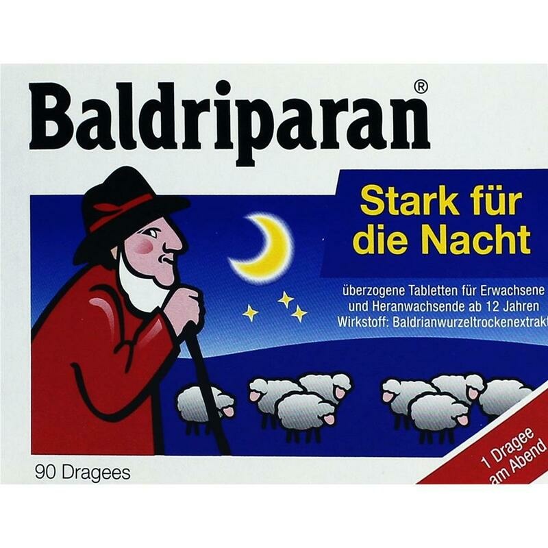 BALDRIPARAN Stark für die Nacht überzogene Tab.