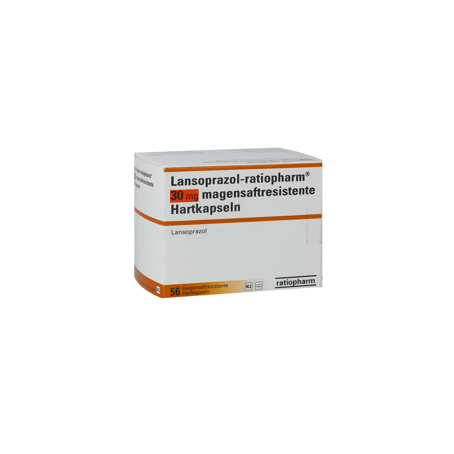 LANSOPRAZOL-ratiopharm 30 mg magensaftres.Hartkap.