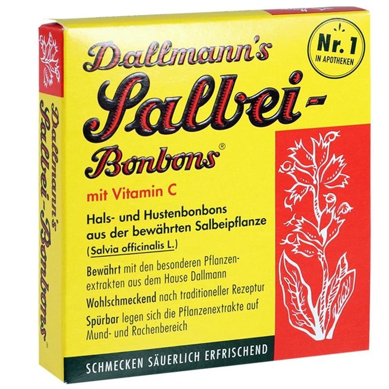DALLMANN'S Salbei Bonbons m.Vit.C.