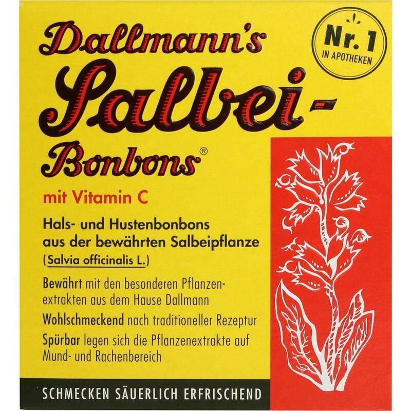 DALLMANN'S Salbei Bonbons m.Vit.C.