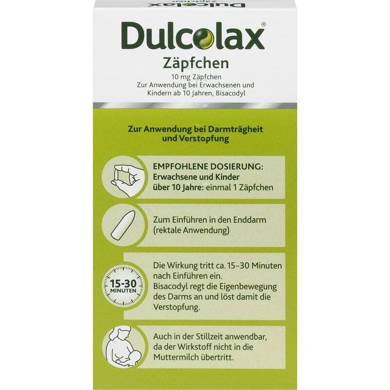 DULCOLAX 10 mg Zäpfchen