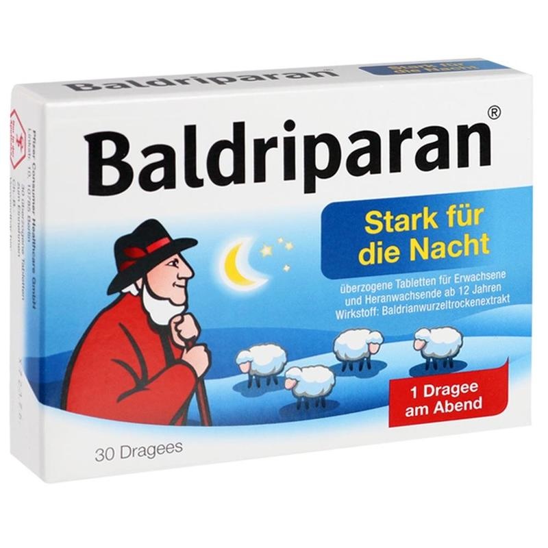 BALDRIPARAN Stark für die Nacht überzogene Tab.