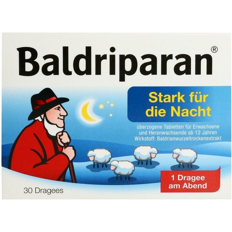 BALDRIPARAN Stark für die Nacht überzogene Tab.