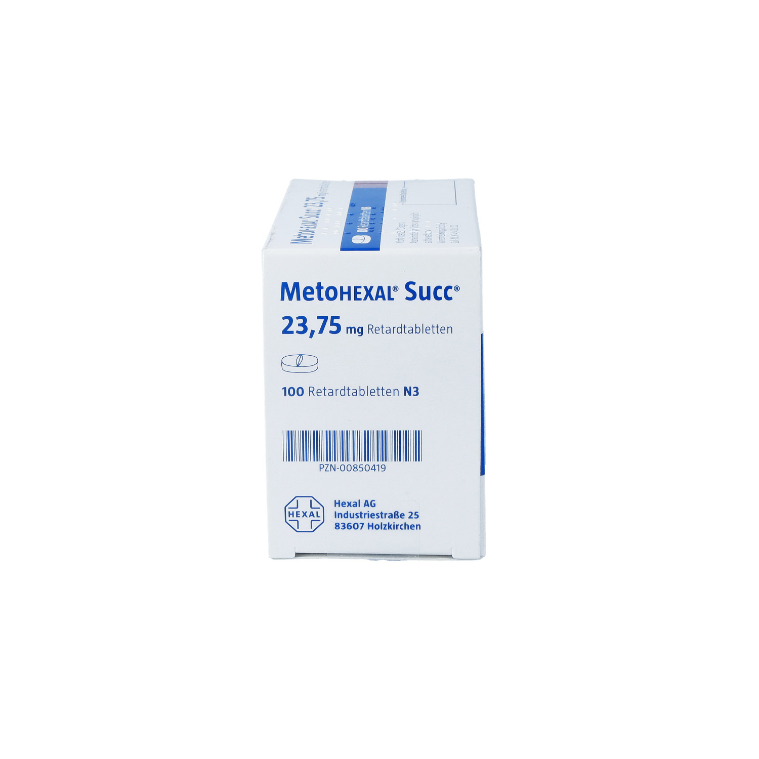 METOHEXAL Succ 23,75 mg Retardtabletten