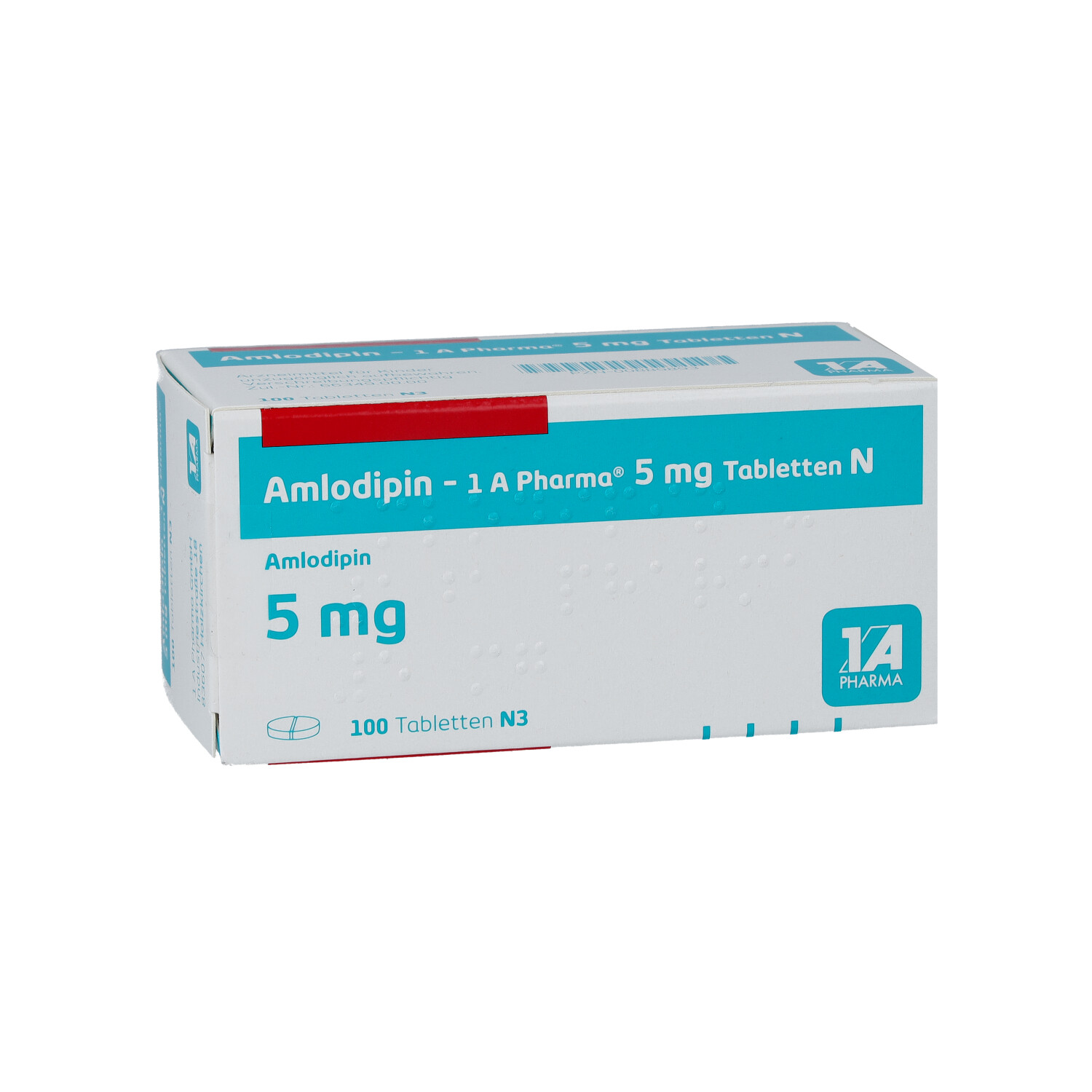 AMLODIPIN-1A Pharma 5 mg Tabletten N