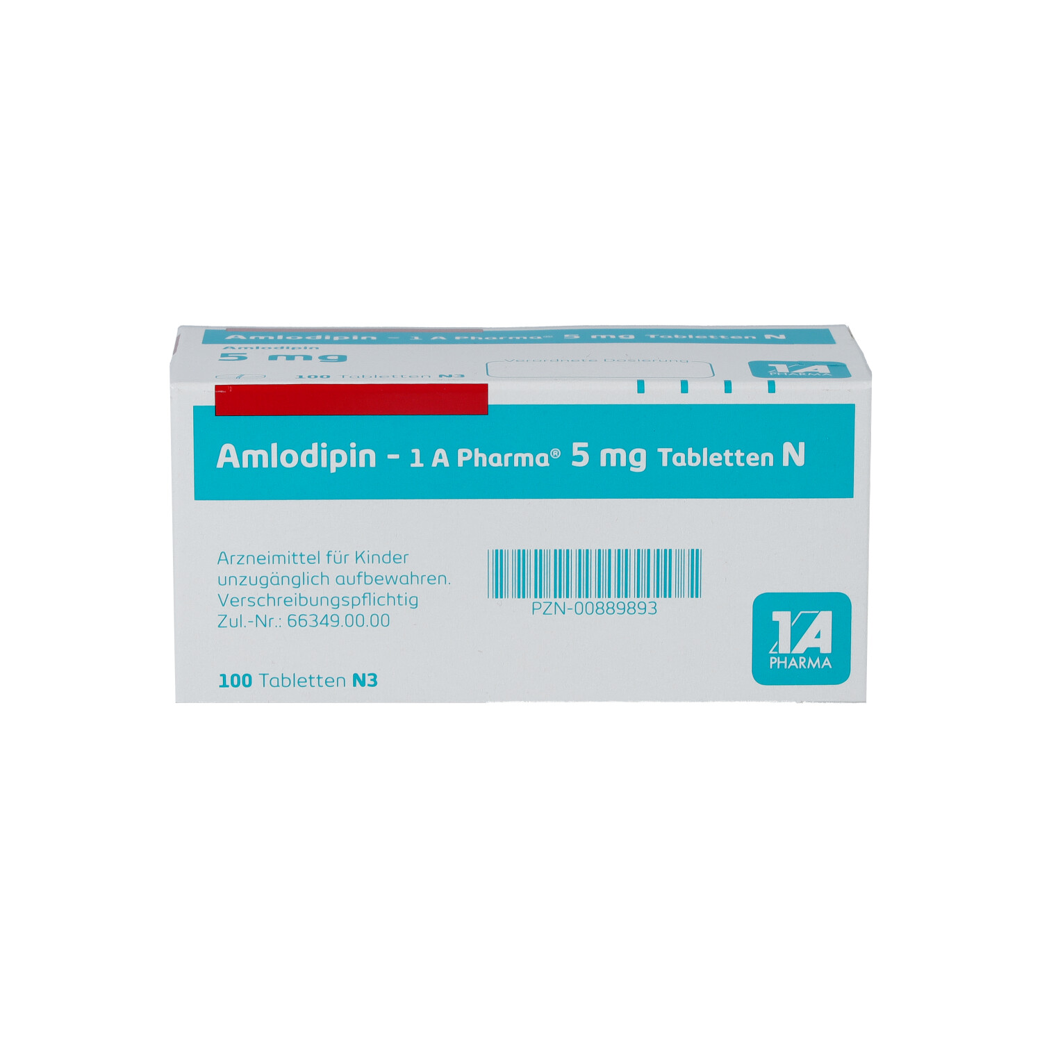 AMLODIPIN-1A Pharma 5 mg Tabletten N