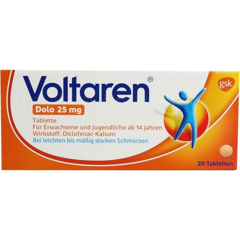 VOLTAREN Dolo 25 mg überzogene Tabletten