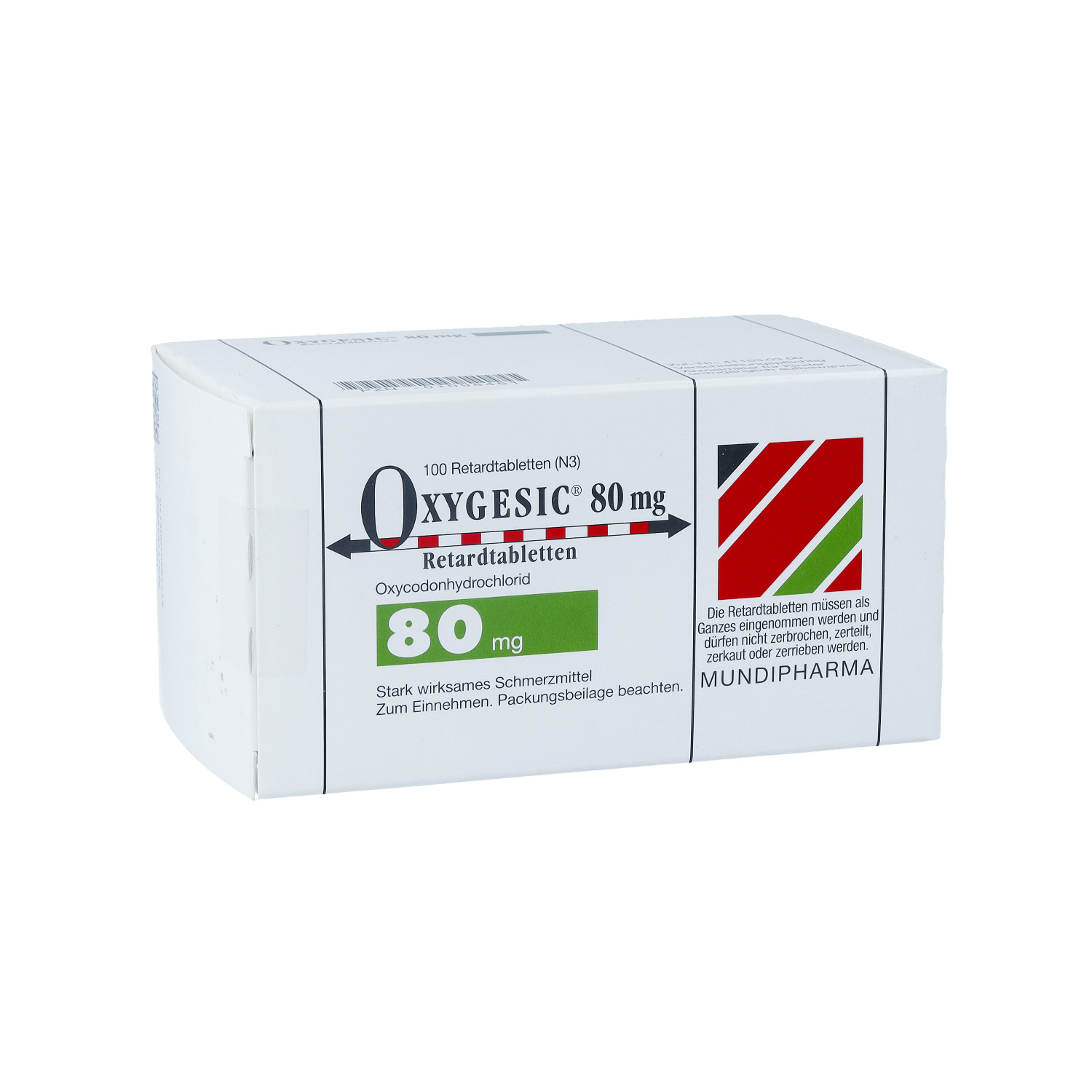 OXYGESIC 80 mg Retardtabletten