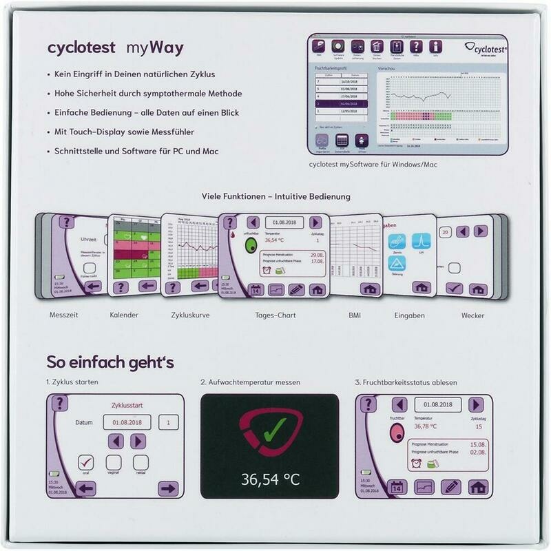 CYCLOTEST myWay Zykluscomputer
