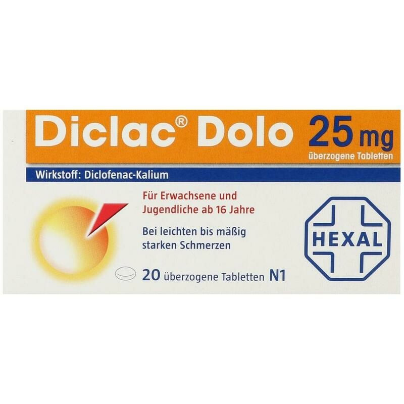 DICLAC Dolo 25 mg überzogene Tabletten