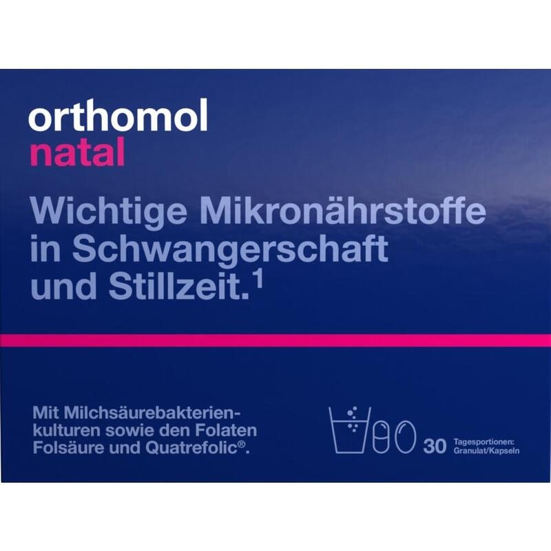 ORTHOMOL Natal Granulat/Kapseln 30 Btl.Kombipack.