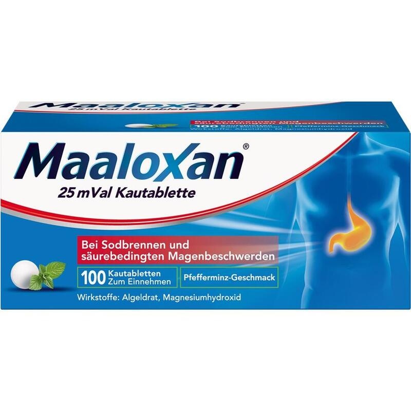 MAALOXAN 25 mVal Kautabletten