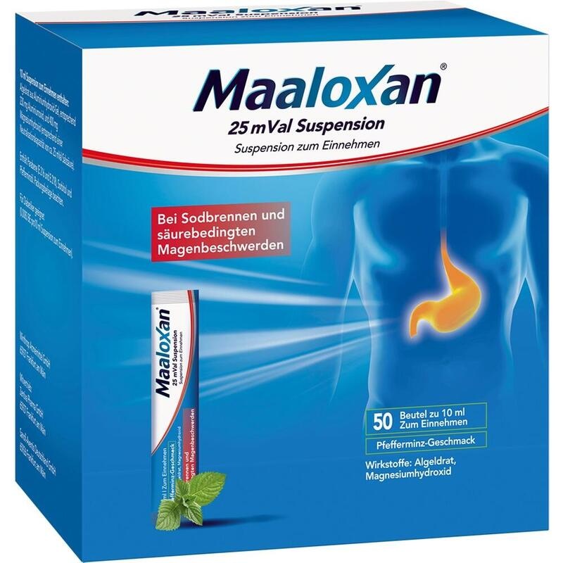 MAALOXAN 25 mVal Suspension