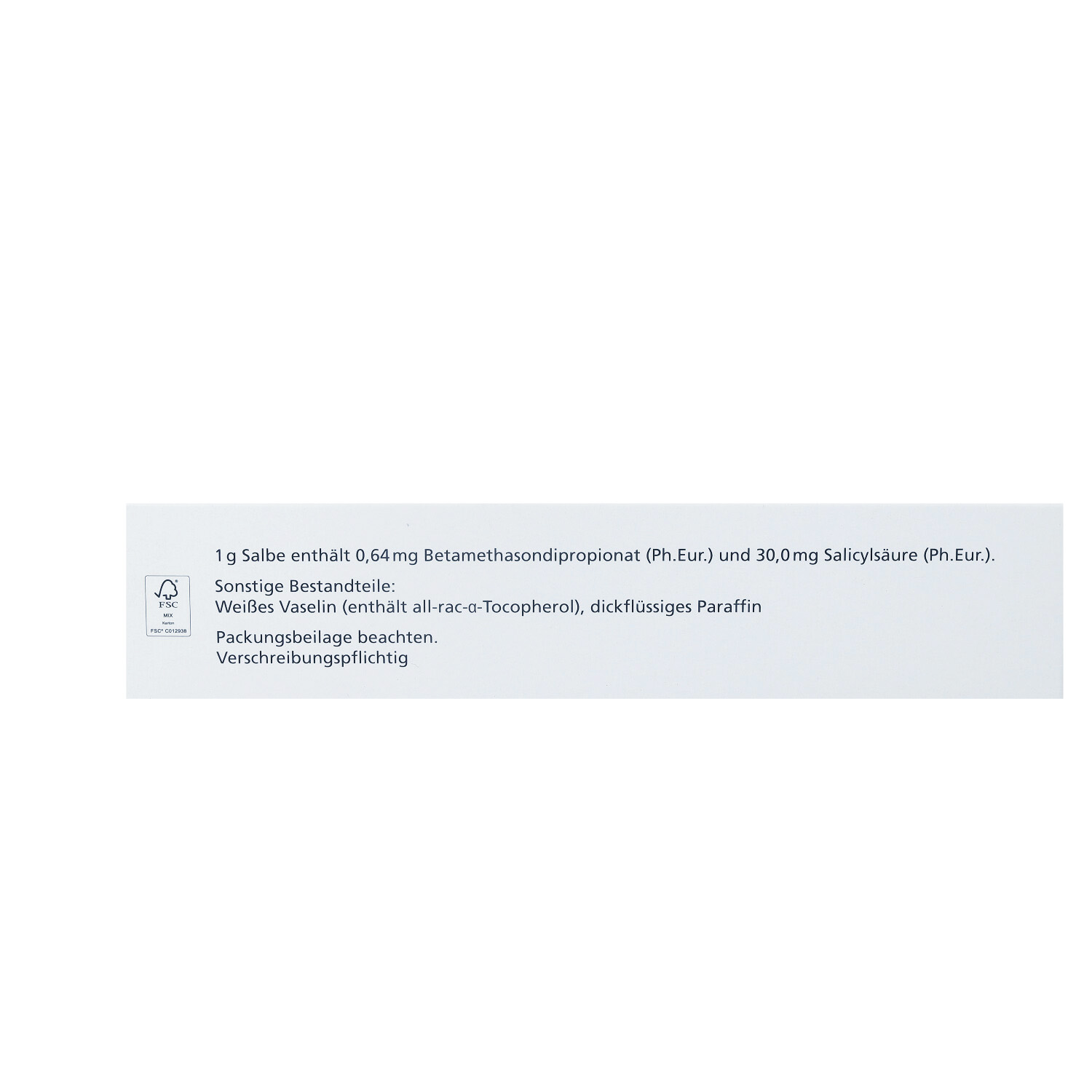 SODERM plus 0,64 mg/g + 30 mg/g Salbe