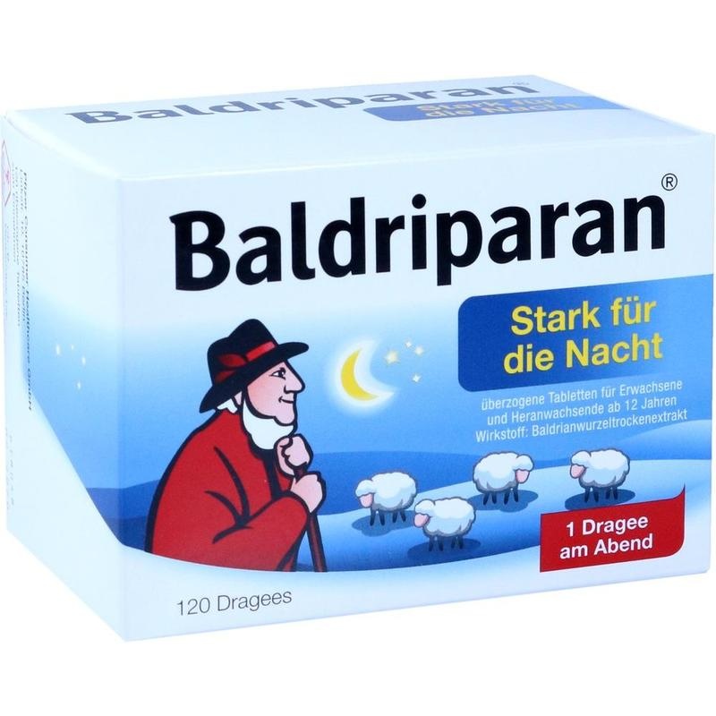 BALDRIPARAN Stark für die Nacht überzogene Tab.