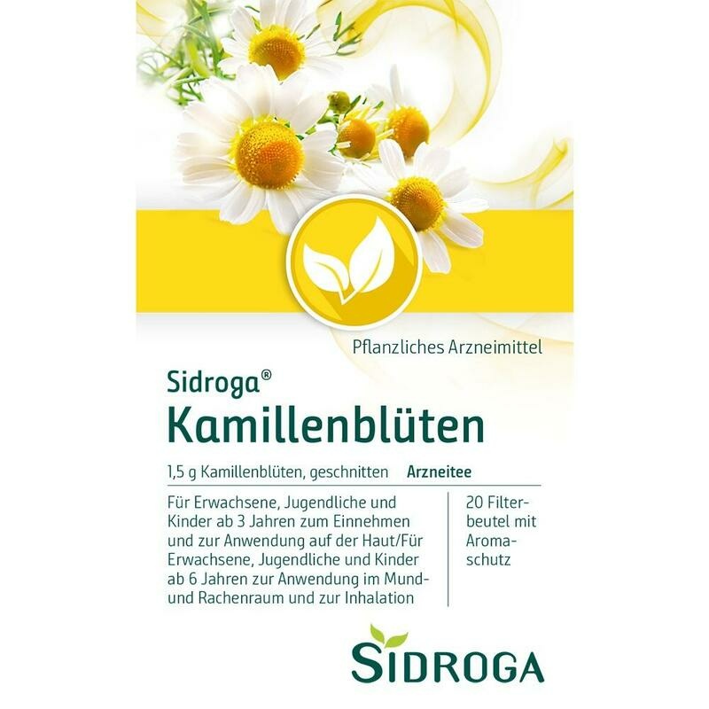 SIDROGA Kamillenblüten Tee Filterbeutel