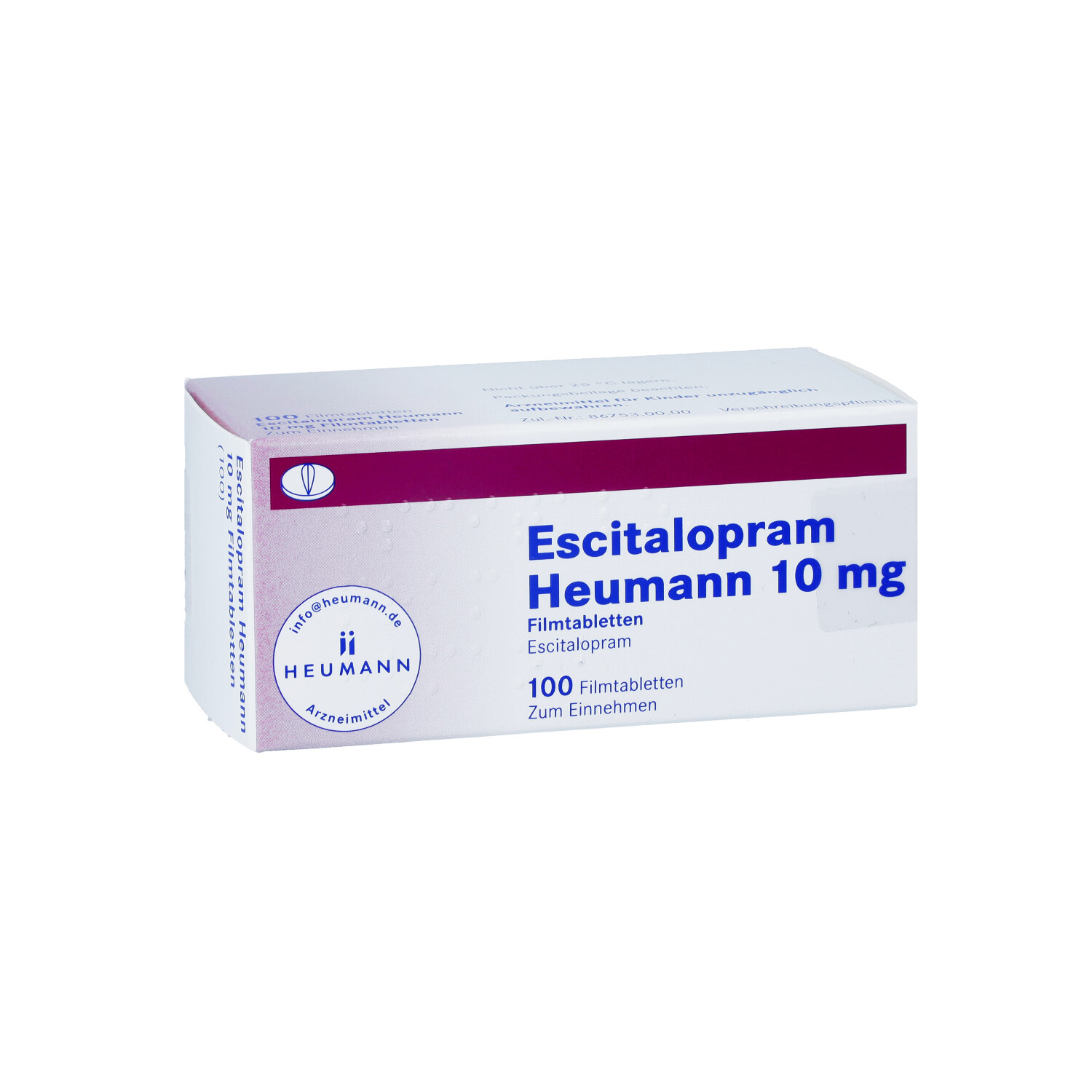 ESCITALOPRAM Heumann 10 mg Filmtabletten