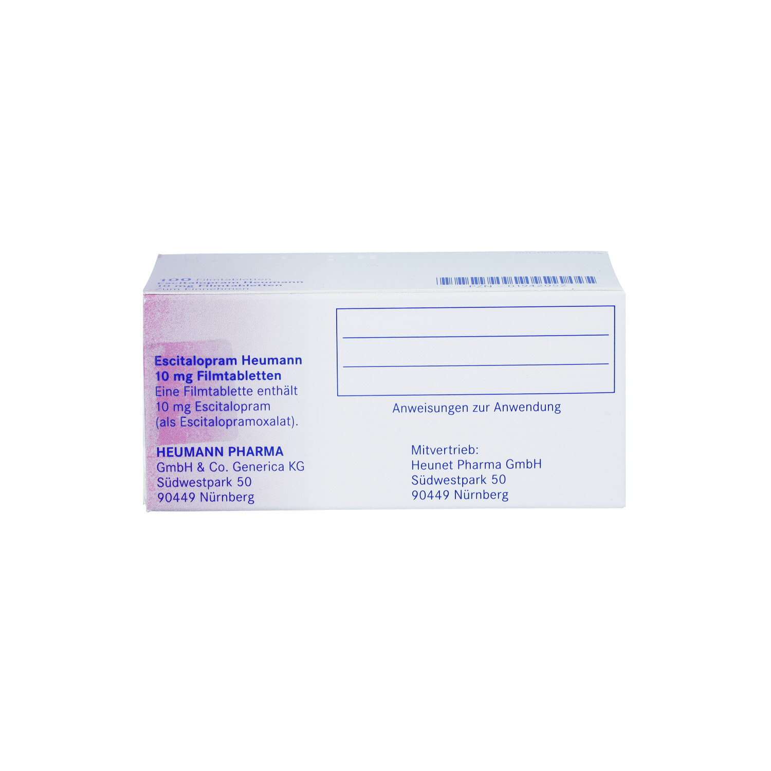 ESCITALOPRAM Heumann 10 mg Filmtabletten