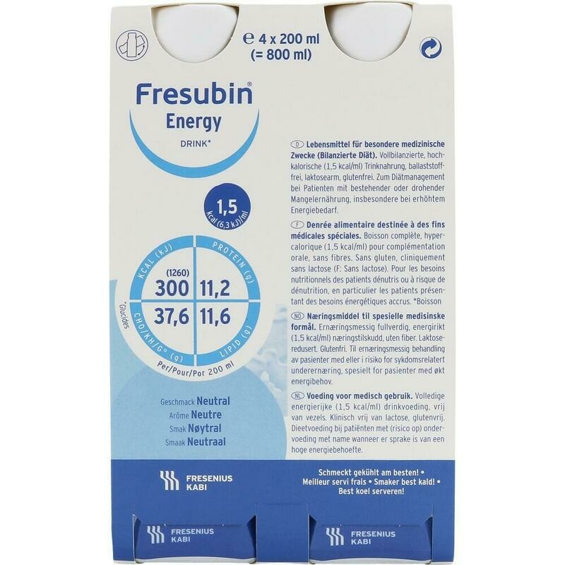 FRESUBIN ENERGY DRINK Neutral Trinkflasche