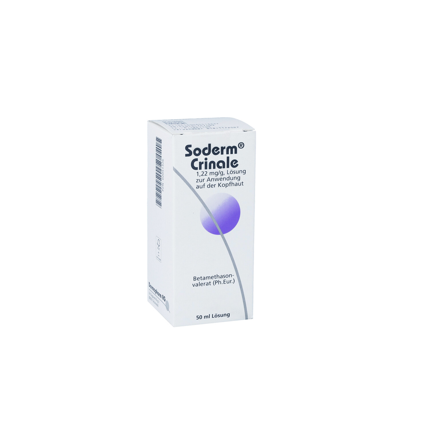 SODERM Crinale 1,22 mg/g Lösung z.Anw.a.d.Kopfhaut
