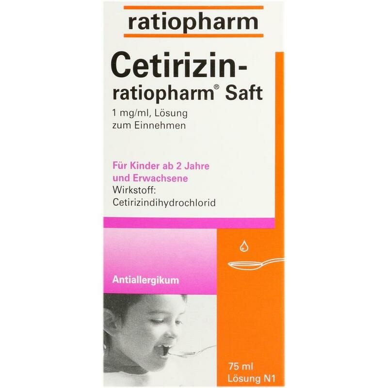 CETIRIZIN-ratiopharm Saft