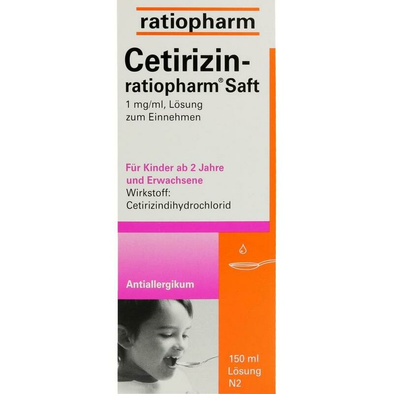 CETIRIZIN-ratiopharm Saft
