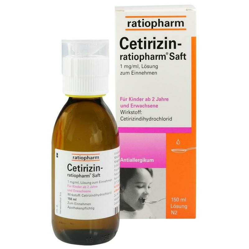 CETIRIZIN-ratiopharm Saft