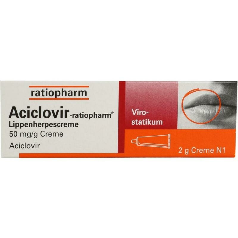 ACICLOVIR-ratiopharm Lippenherpescreme