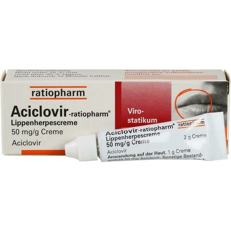 ACICLOVIR-ratiopharm Lippenherpescreme