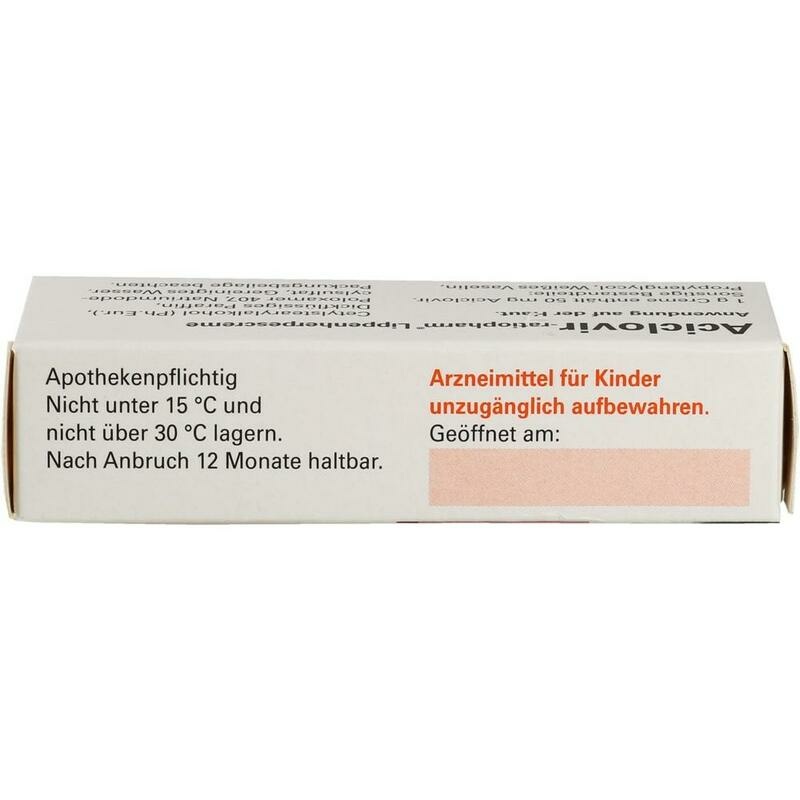 ACICLOVIR-ratiopharm Lippenherpescreme
