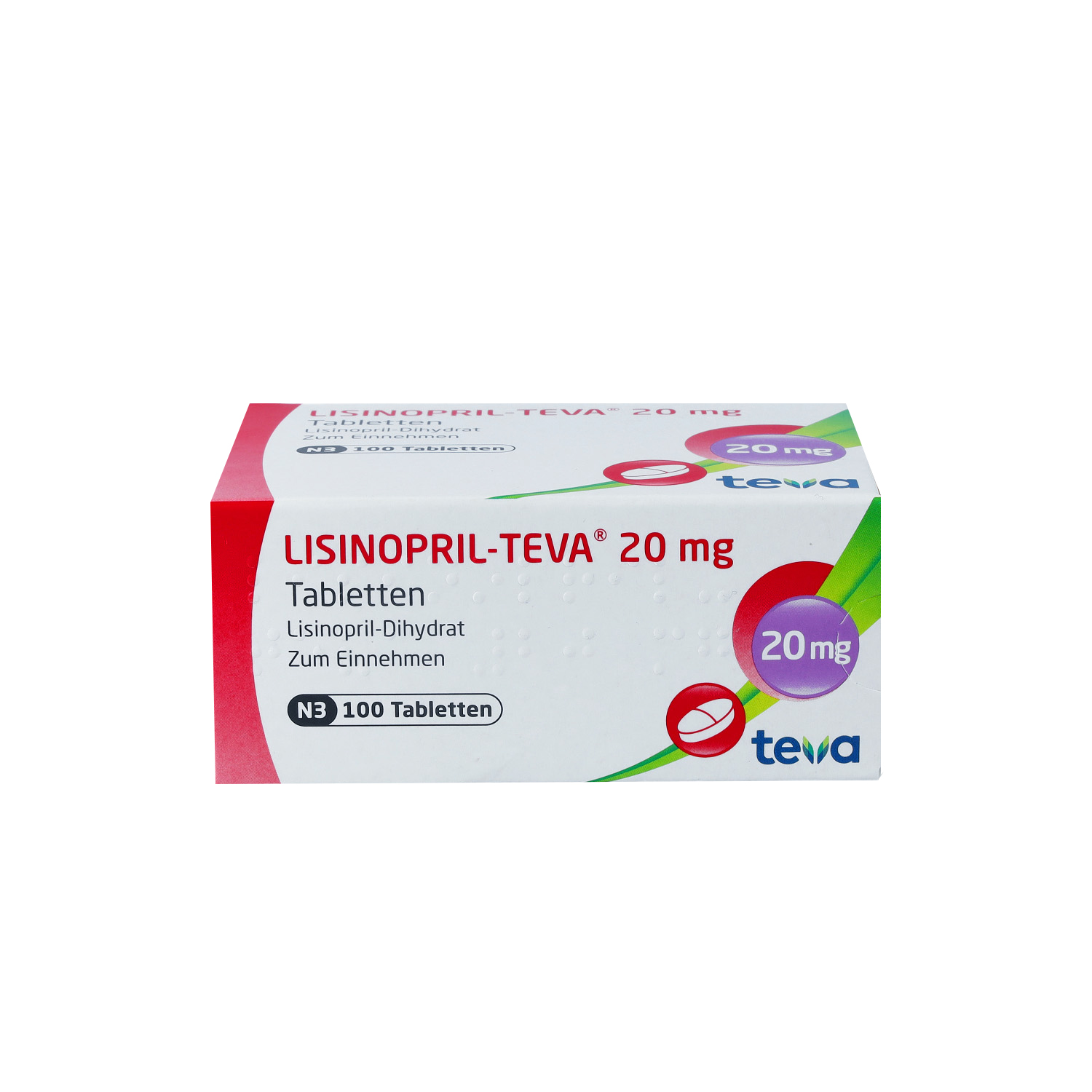 LISINOPRIL Teva 20 mg Tabletten