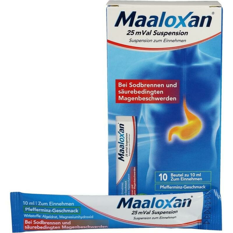 MAALOXAN 25 mVal Suspension