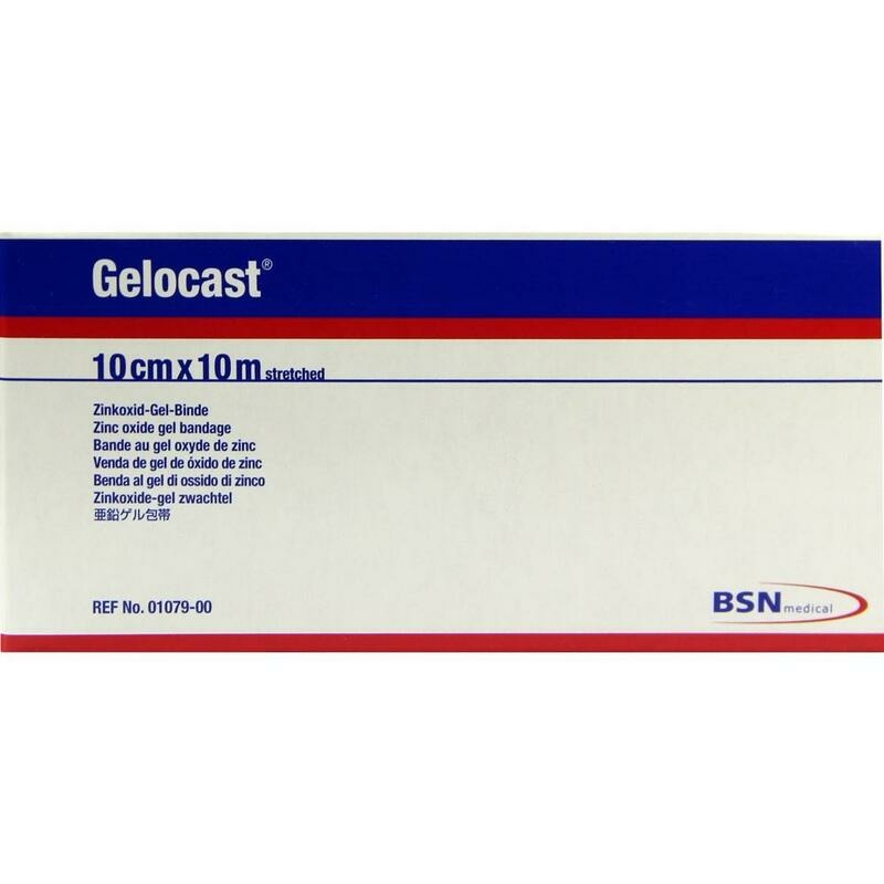 GELOCAST Zink-Gel-Binde 10 cmx10 m