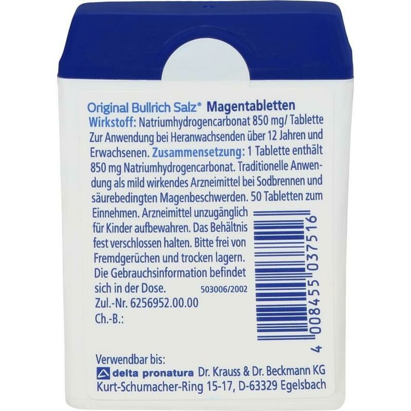 BULLRICH Salz Tabletten