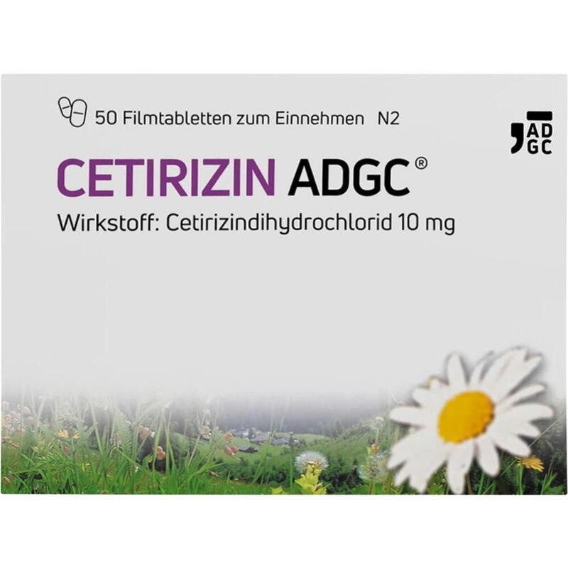 CETIRIZIN ADGC Filmtabletten