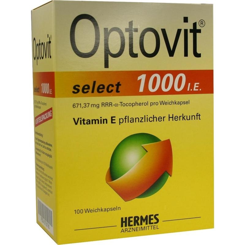 OPTOVIT select 1.000 I.E. Kapseln