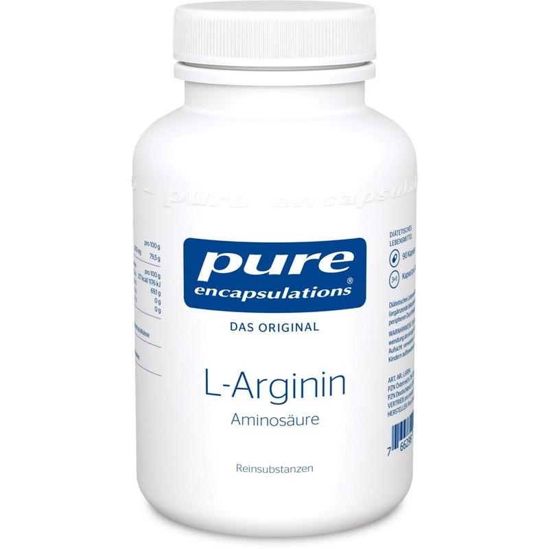 PURE ENCAPSULATIONS L-Arginin Kapseln