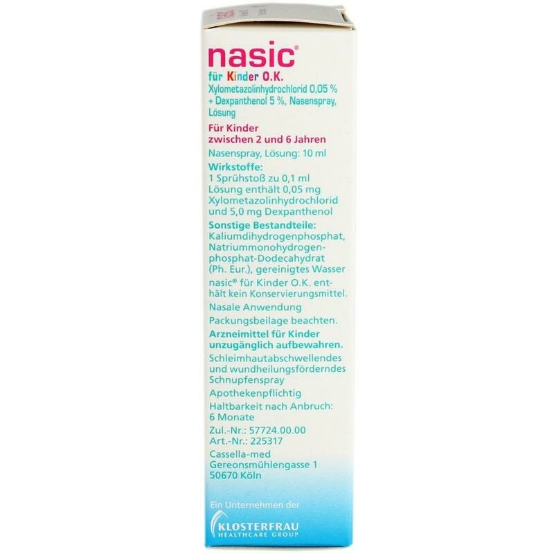 NASIC für Kinder o.K. Nasenspray