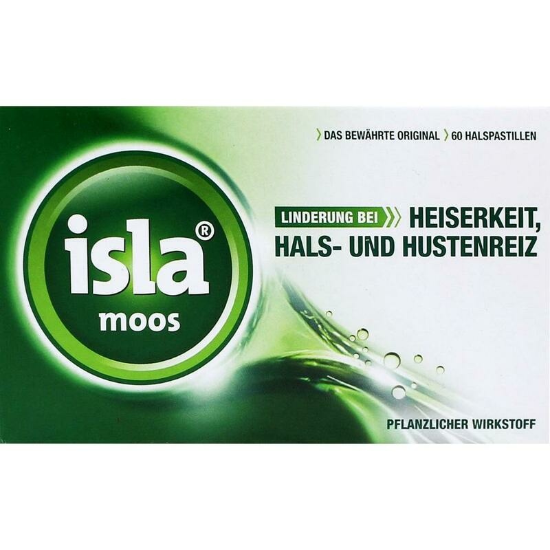 ISLA MOOS Pastillen