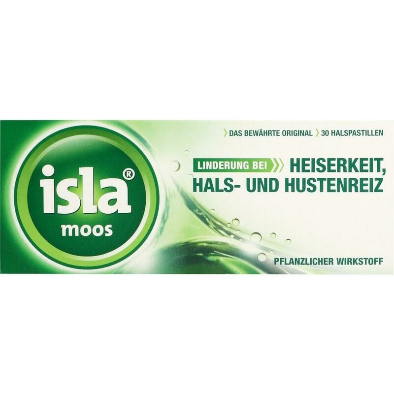 ISLA MOOS Pastillen