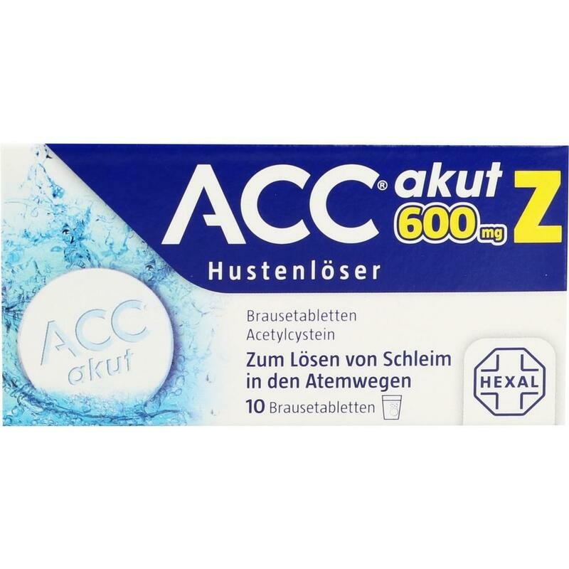 ACC akut 600 Z Hustenlöser Brausetabletten