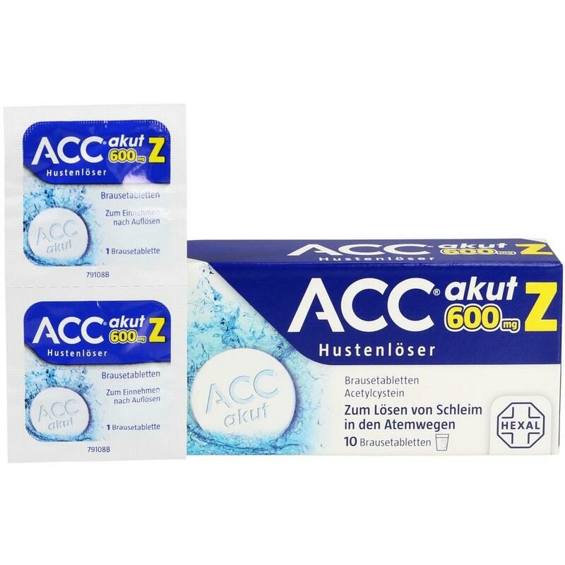 ACC akut 600 Z Hustenlöser Brausetabletten