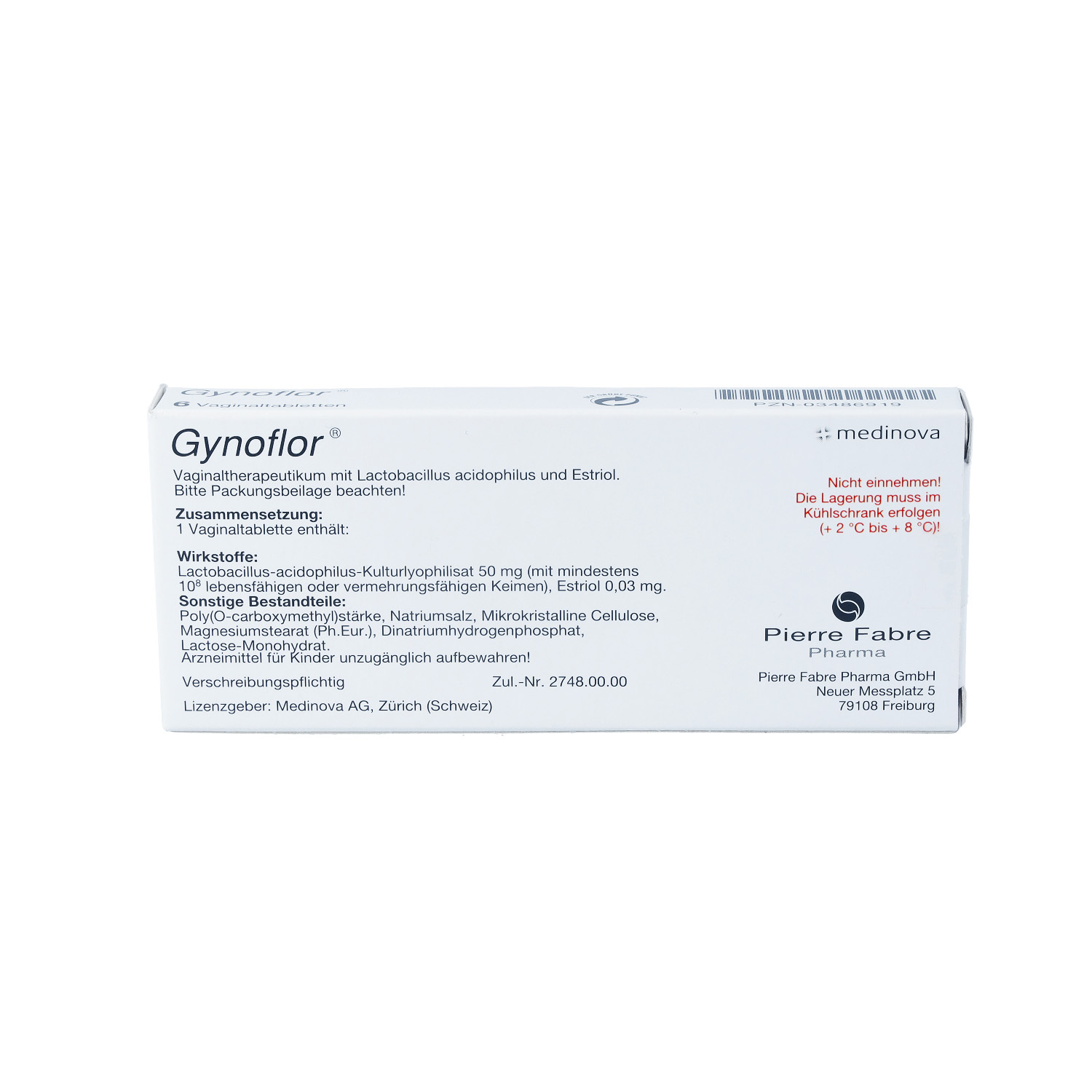 GYNOFLOR Vaginaltabletten