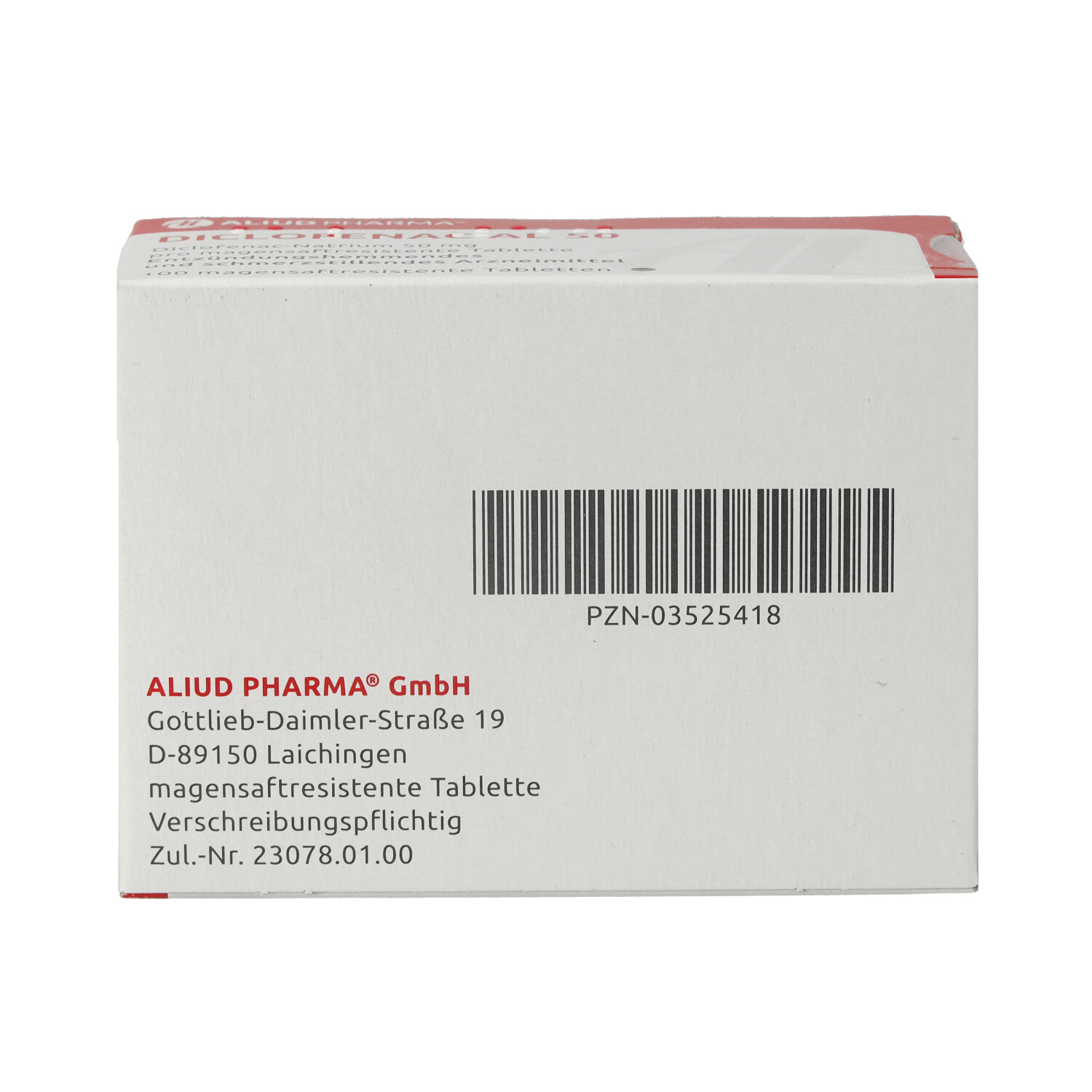 DICLOFENAC AL 50 magensaftresistente Tabletten