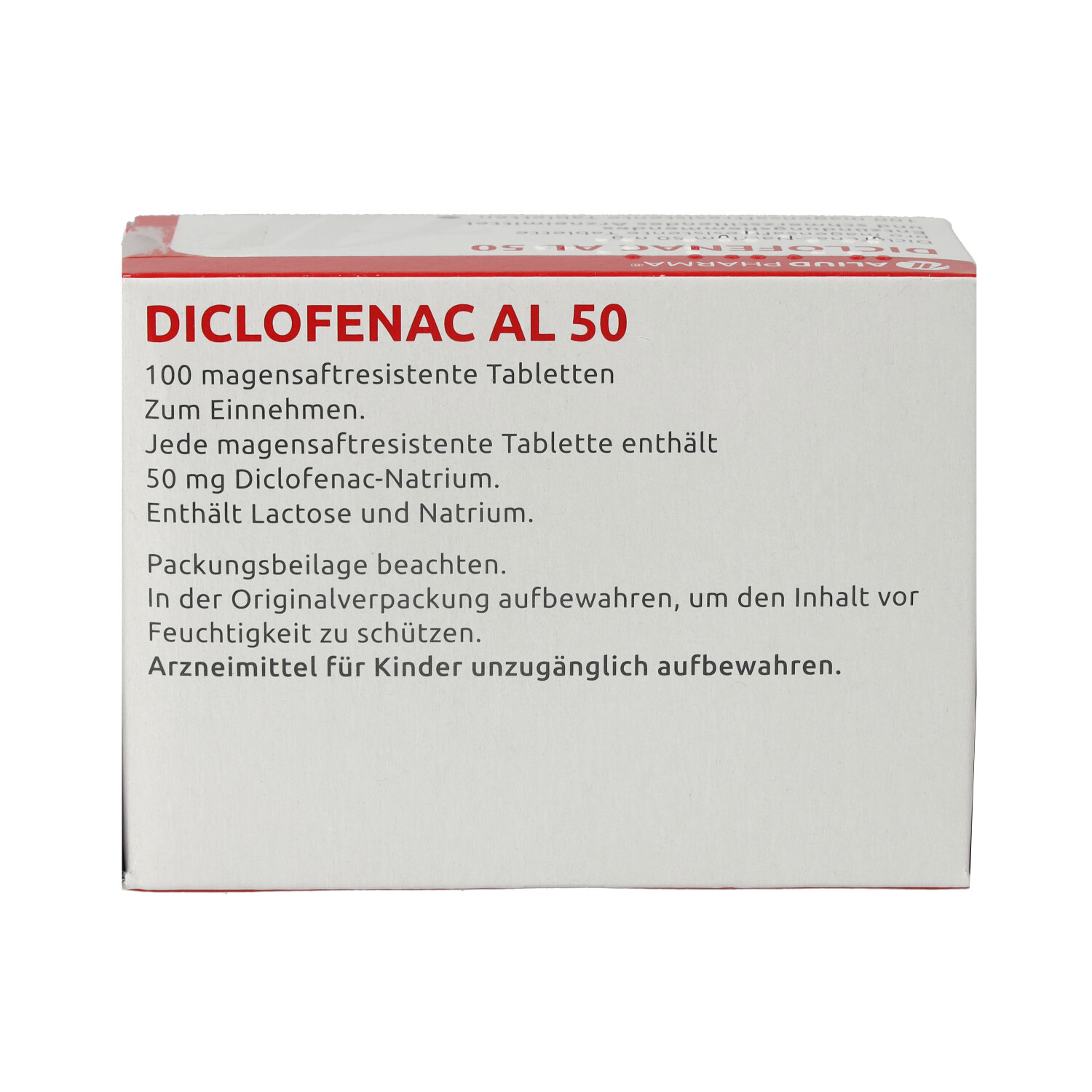 DICLOFENAC AL 50 magensaftresistente Tabletten