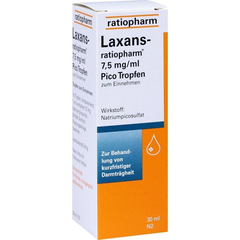 LAXANS-ratiopharm 7,5 mg/ml Pico Tropfen