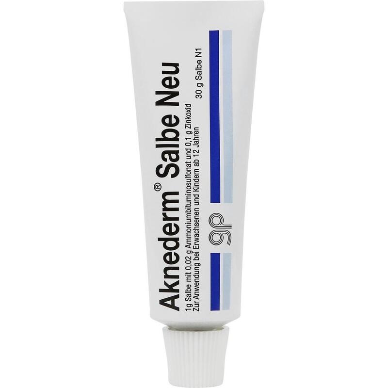 AKNEDERM Salbe Neu