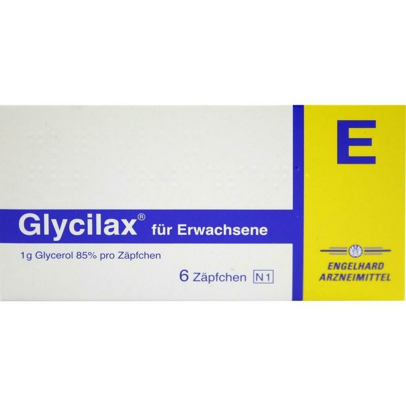 GLYCILAX Suppositorien für Erwachsene