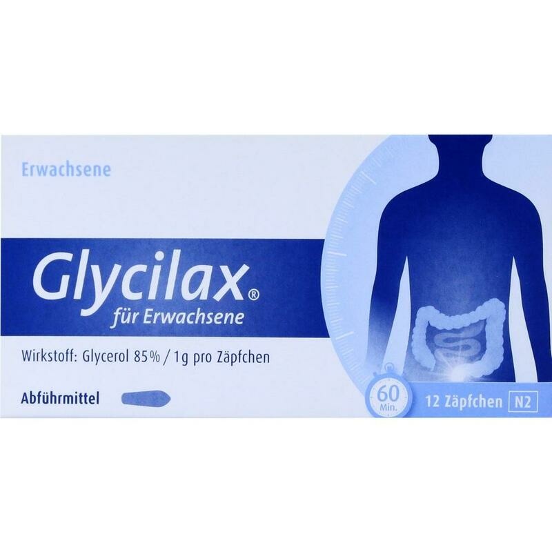 GLYCILAX Suppositorien für Erwachsene
