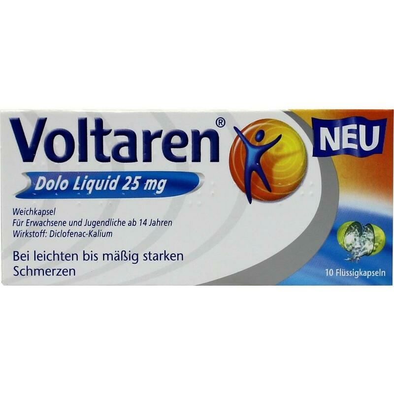 VOLTAREN Dolo Liquid 25 mg Weichkapseln